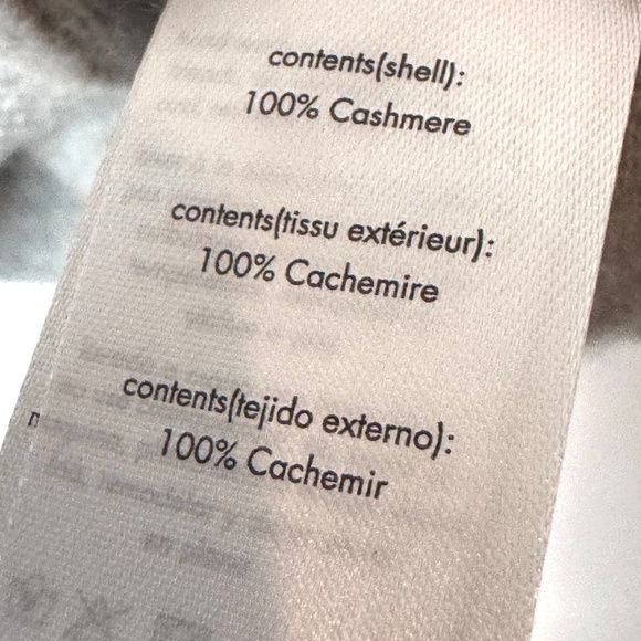 NWT Onia Cashmere Hooded Pullover Heather Gray Size Medium - Picture 7 of 8